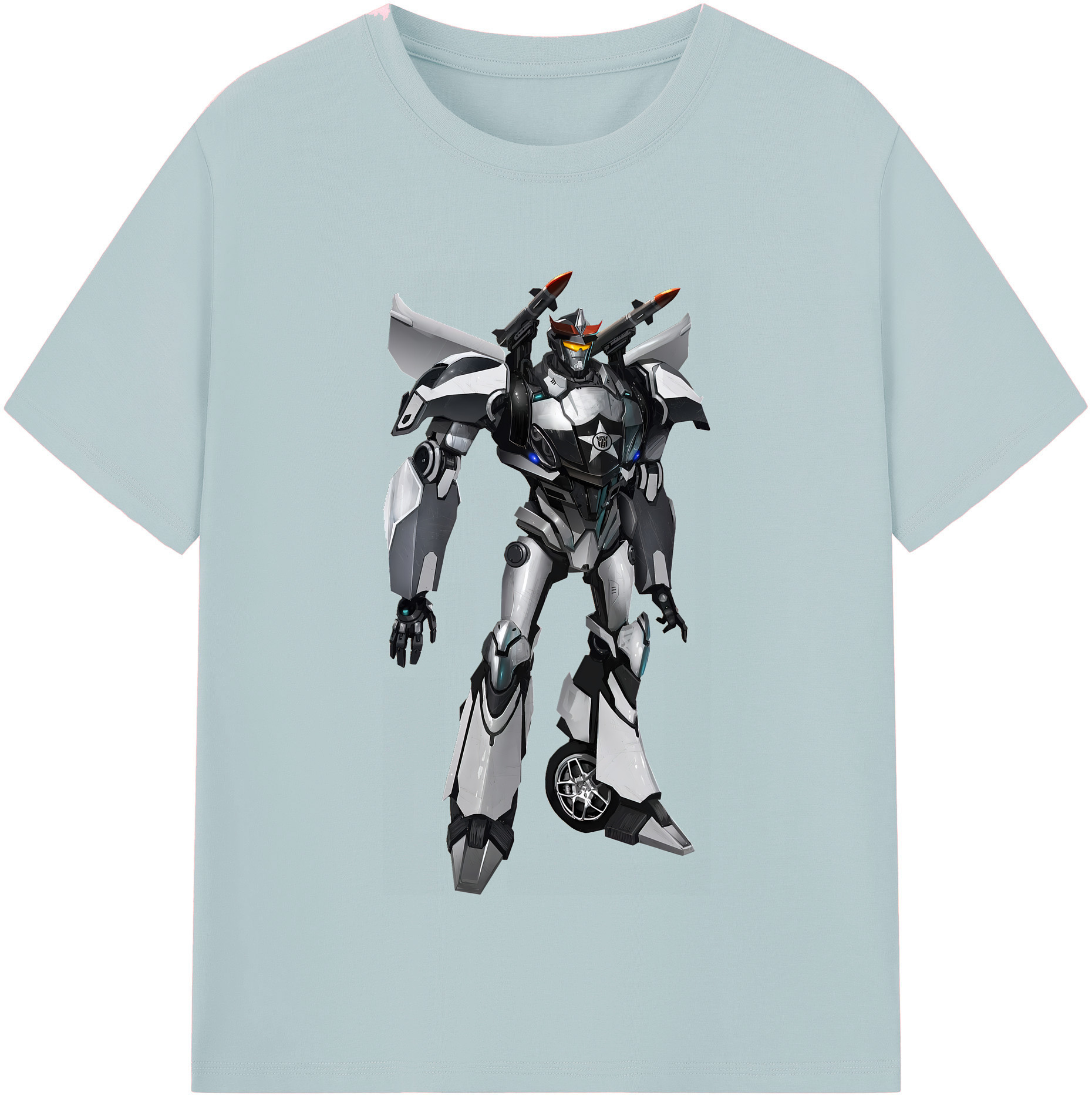 （画像用） Transformers トランスフォーマー 綿100％半袖Tシャツ（フロントプリント）